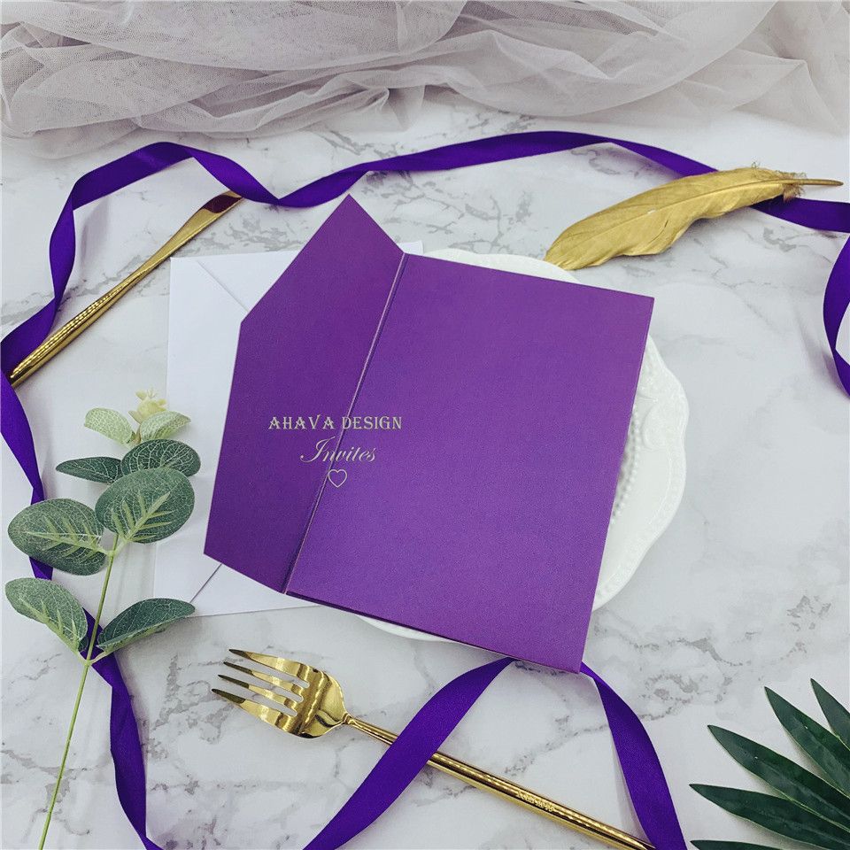 Greeting Cards 20pcslot Elegant Pearl Paper Wedding Invitations With Blank Inner Page Flower Pattern Laser Cut Invite CardGreeting ZZ