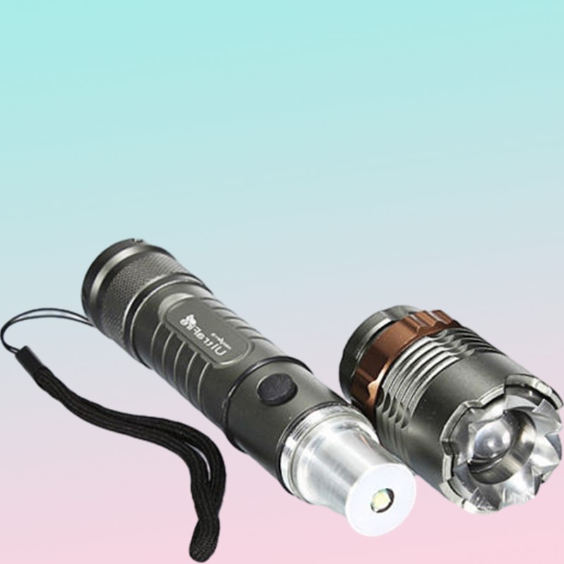 UltraFire 2000 lumens T6 LED Zoomable Zoom Flashlight Torch ACCar Charger