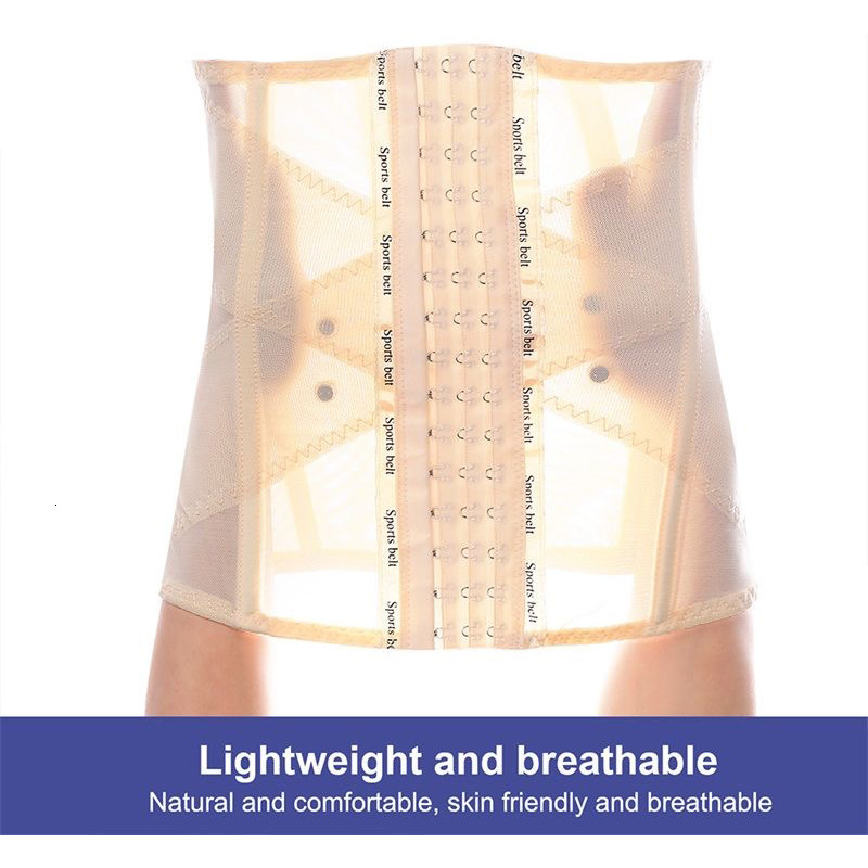 Waist Tummy Shaper Invisible Double Belt Corset Summer Shaper Slimming Sheath Woman Flat Belly Waist Trainer Body Shaper Tight Shapewear Women 230901