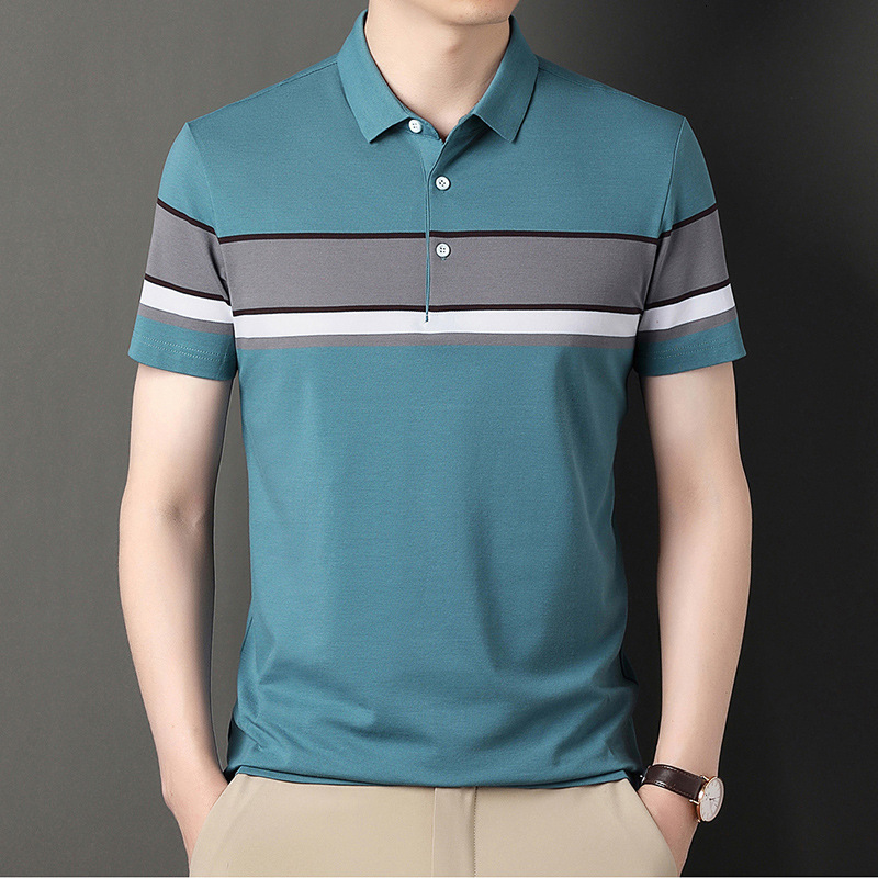 Men's Polos Golf Wear Men Casual Fashion Golf Clothing Summer Men Golf Tshirt Breathable Mens Tops Short Sleeves Golf Shirts 230822