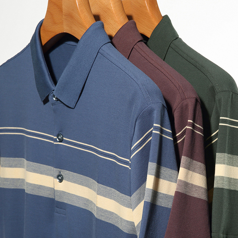 Men's Polos Golf Wear Men Casual Fashion Golf Clothing Summer Men Golf Tshirt Breathable Mens Tops Short Sleeves Golf Shirts 230822