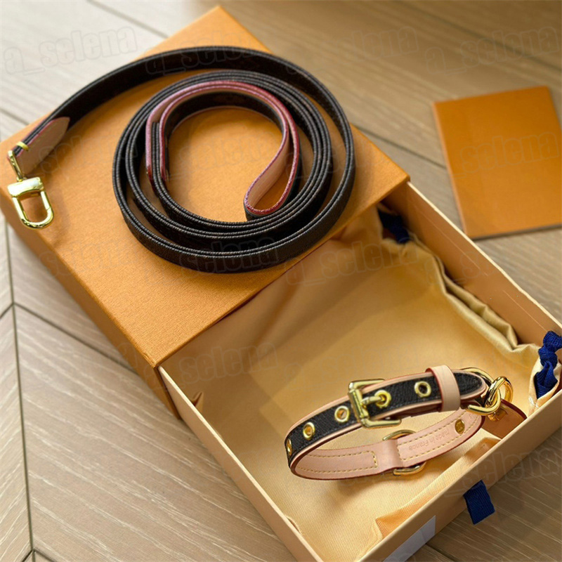 Dog Collars Set Leashes Dog ic Floral Collar Soft PU Leather Trendy Dog Collars for Small Medium Dogs Cat Z250326