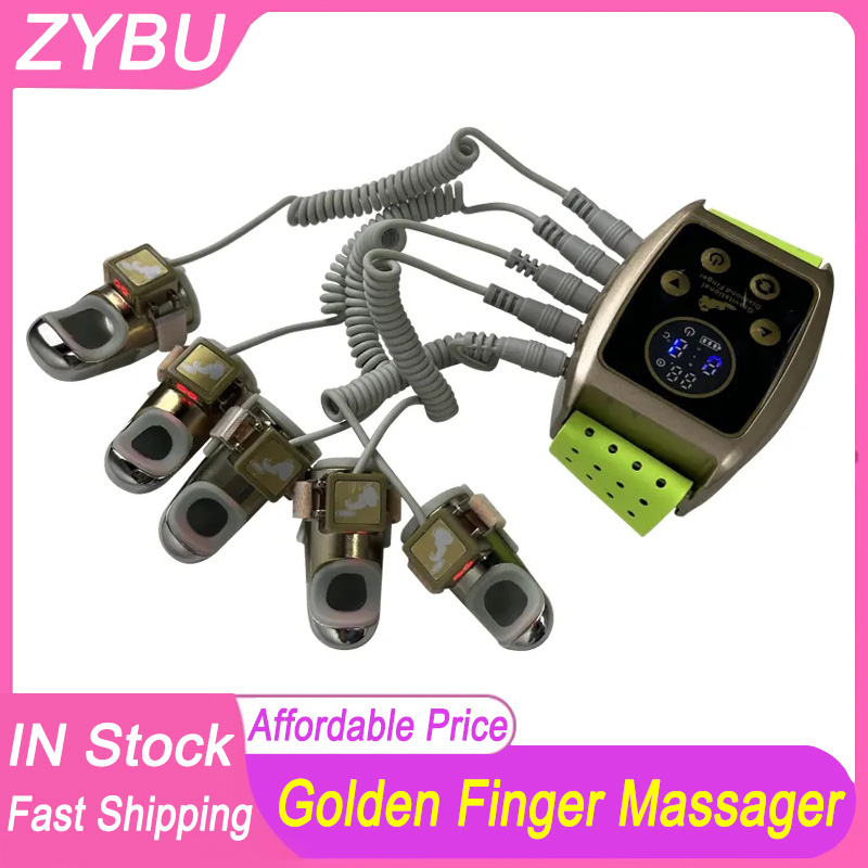Portable gravitational diamond fingers Face Lifting body massager Radio Frequency Microcurrent Golden Finger RF EMS Beauty Machine Bio Body Relax Neck