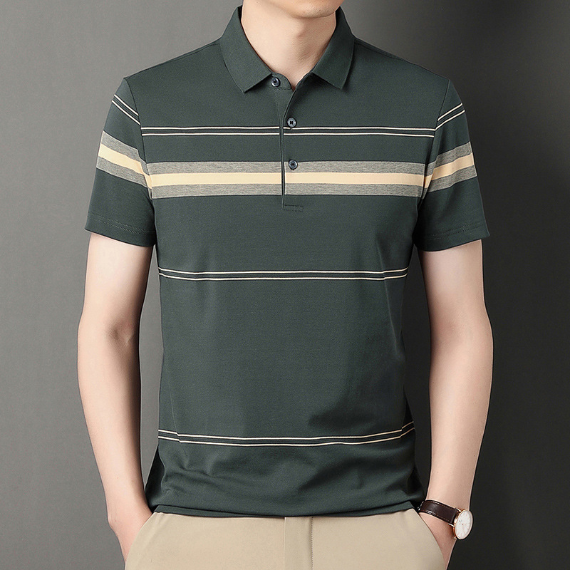 Men's Polos Golf Wear Men Casual Fashion Golf Clothing Summer Men Golf Tshirt Breathable Mens Tops Short Sleeves Golf Shirts 230822