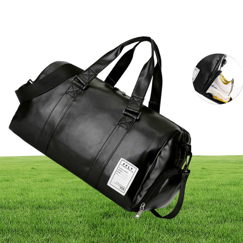 Travel Bag Carry on Luggage Duffel Bags Large PU Leather Tote Belt Weekend Crossbody Bag Overnight Solid sac de voyage XA88WC 2103