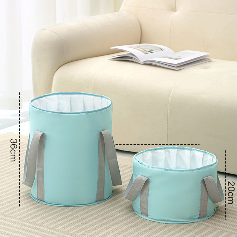 Foot Treatment Home Foldable Basin Travel Camping Washbasin Bucket Fishing Folding Basin Foot Bath Sink Washing Basket Spa Foot Bath Bucket 230901