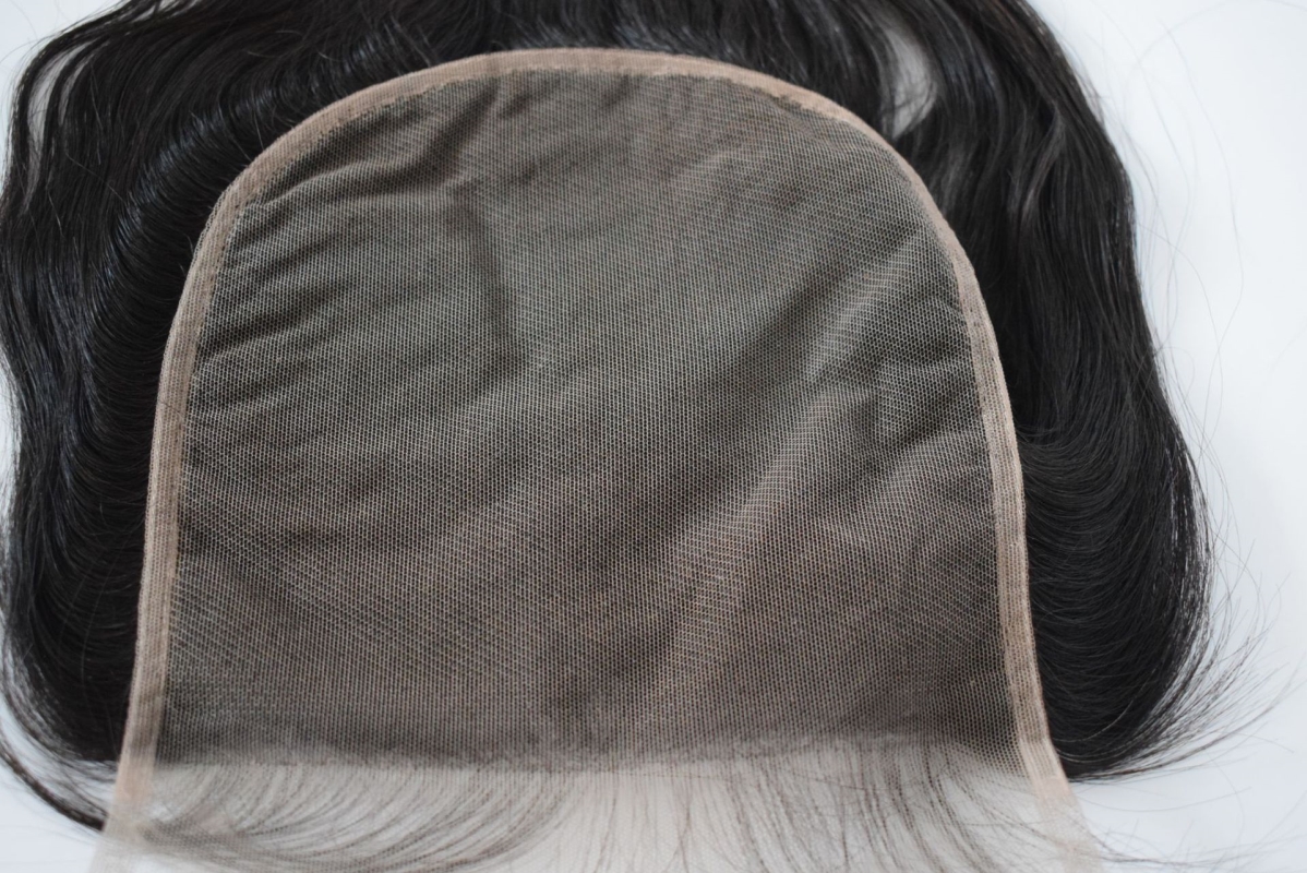 5X5 HD Closure Indian Human Hair Body Wave 6X6 7X7 13X4 Lace Frontal Pre Plucked Natural Color 10-24inch