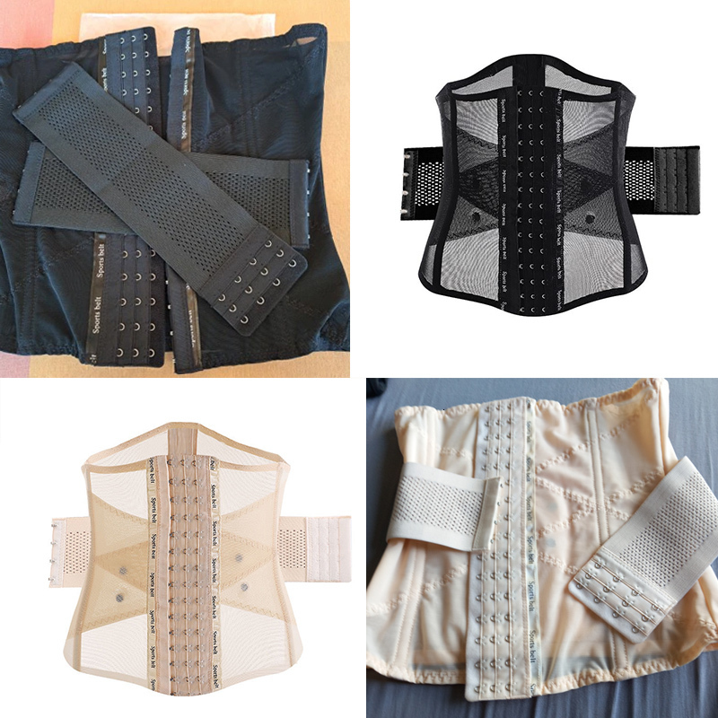 Waist Tummy Shaper Invisible Double Belt Corset Summer Shaper Slimming Sheath Woman Flat Belly Waist Trainer Body Shaper Tight Shapewear Women 230901