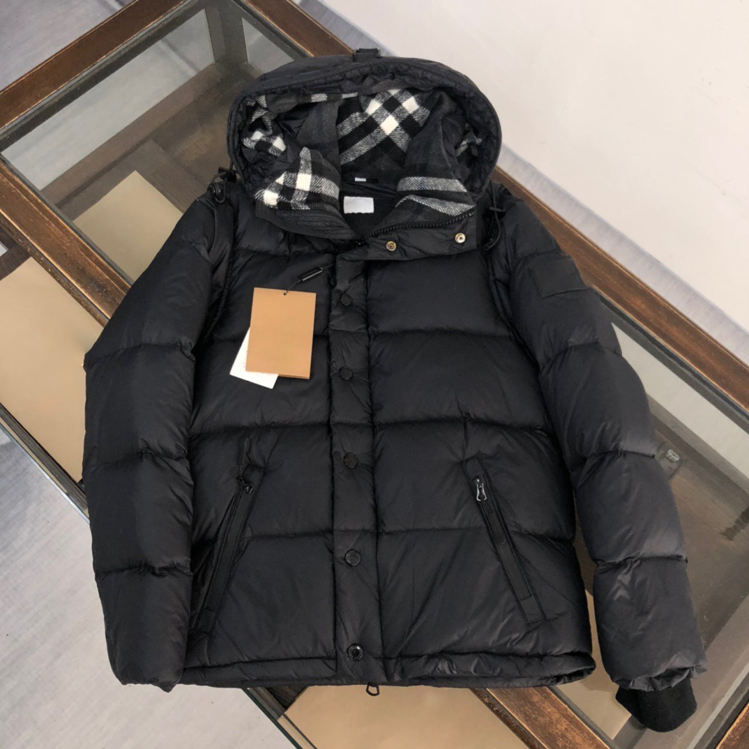 Down Parkas Women Mens Lockwell Puffer Jacket With Removable Sleeves L Technical Winter Luxury Letter Plaid Warm Designer Fashion High Quality