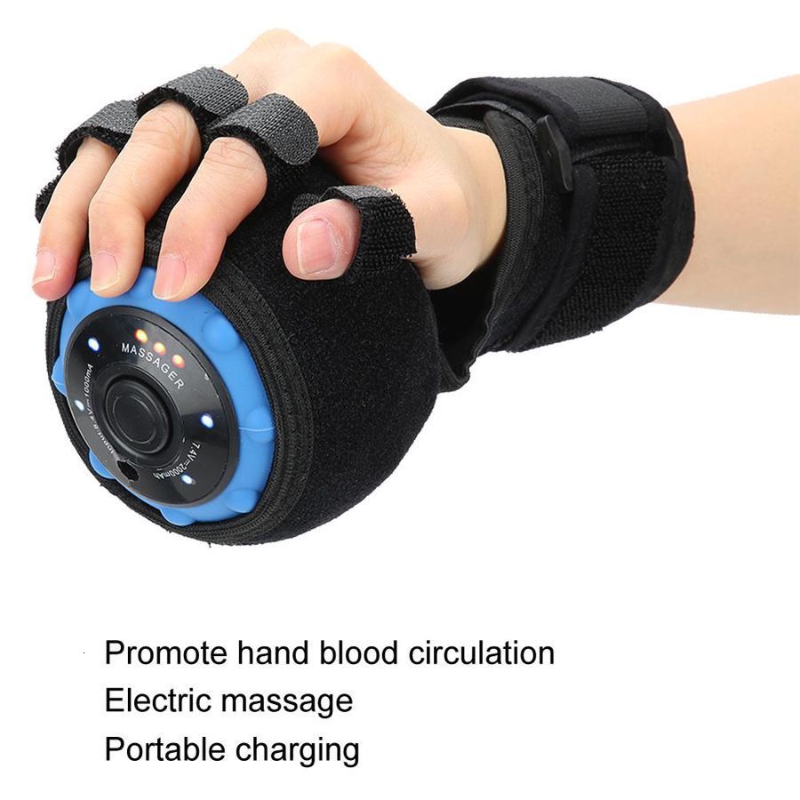 Other Health Beauty Items Electric Wrist Hand Massage Ball Finger Rehabilitation Recovery Training Machine Stroke Hemiplegia Patient Wrist Finger 2309
