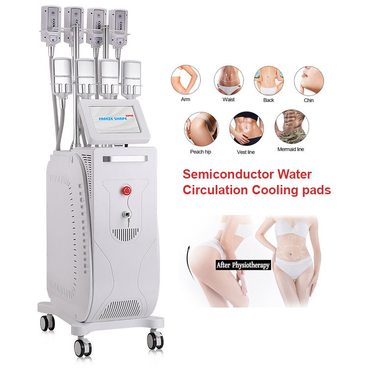 2026 Non-Invasive RF Emslim Cryo 360 Cryolipolysis Plates Criolipolisis Pads Body Sculpting Machine With 4/8 Freezer Plate Body Sculpt