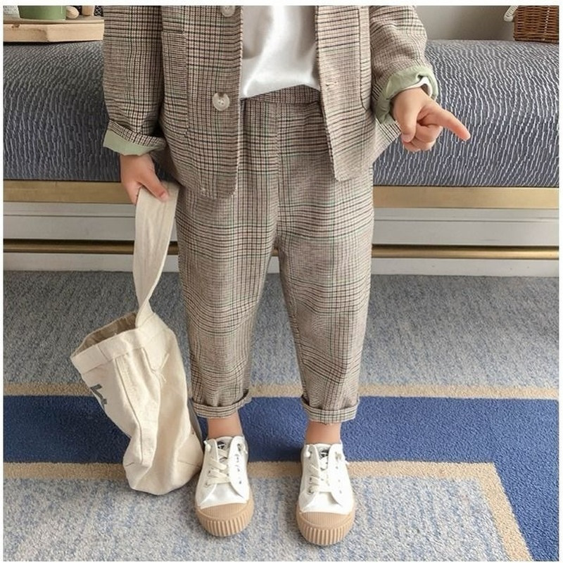 Clothing Sets Kid Boys Spring and Autumn Suit Boys Baby suit Clothes Children's Clothing Casual Tops pants 2 piece set Formal wear 230904