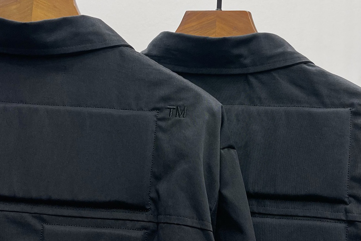 Men's Jackets Autumn and Winter Sponge Filled Jacket High Quality Embroidery 100 Cotton Coat 2023 Top Grade 230901