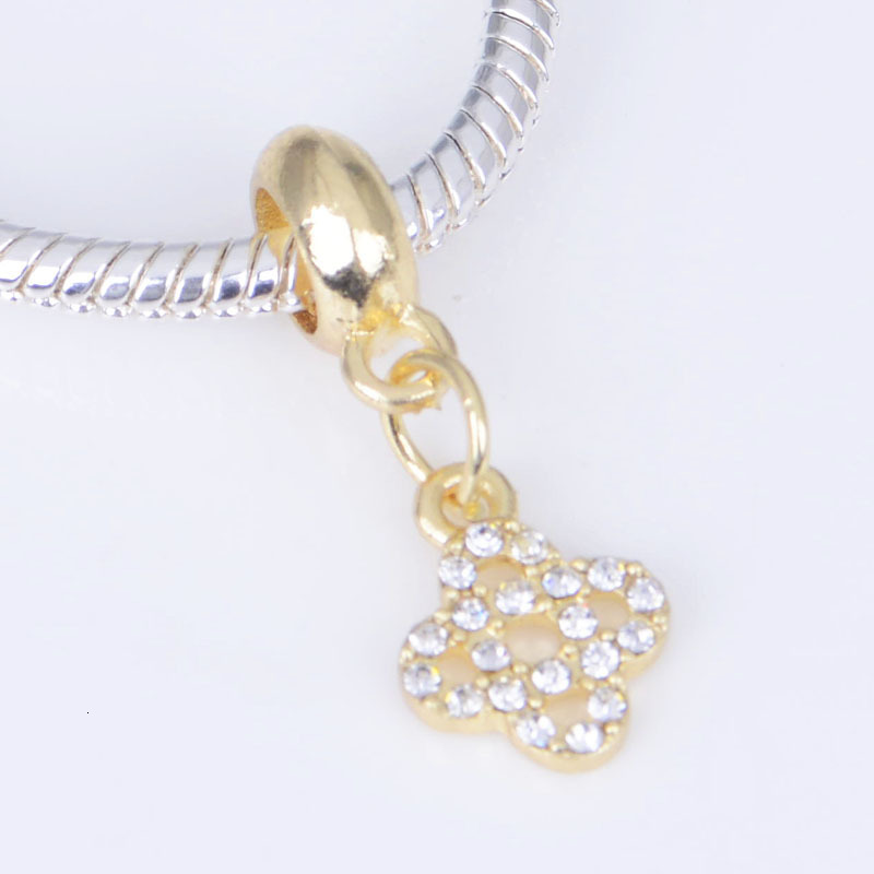 Charms Gelang jimat asli Fit perhiasan cinta hati DIY hadiah manik berlapis 925 230904