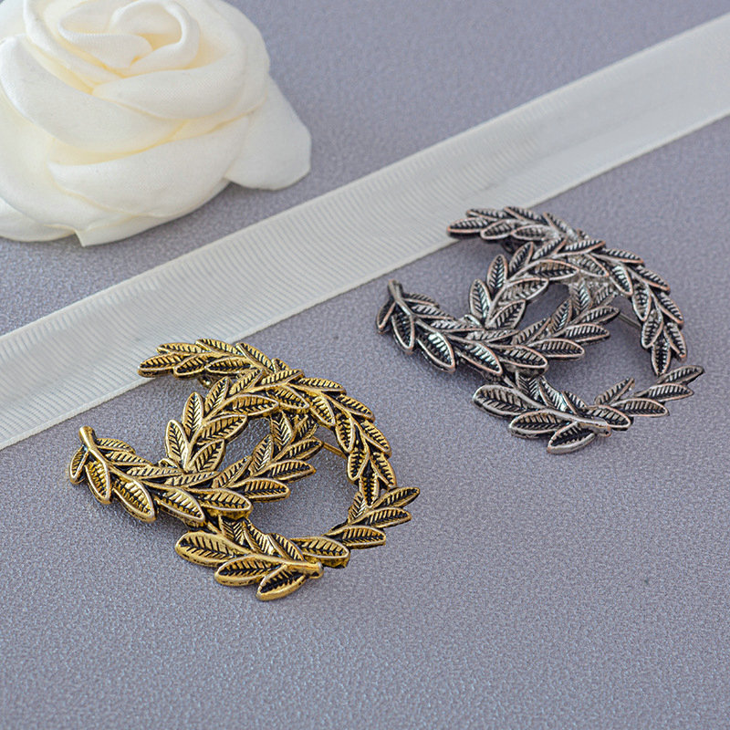 Brand Designer Letters Brooch Fashion C Double Letter Brooches Vintage style Charm Luxury Individuality Rhinestone Suit Pin Jewelry Accessories