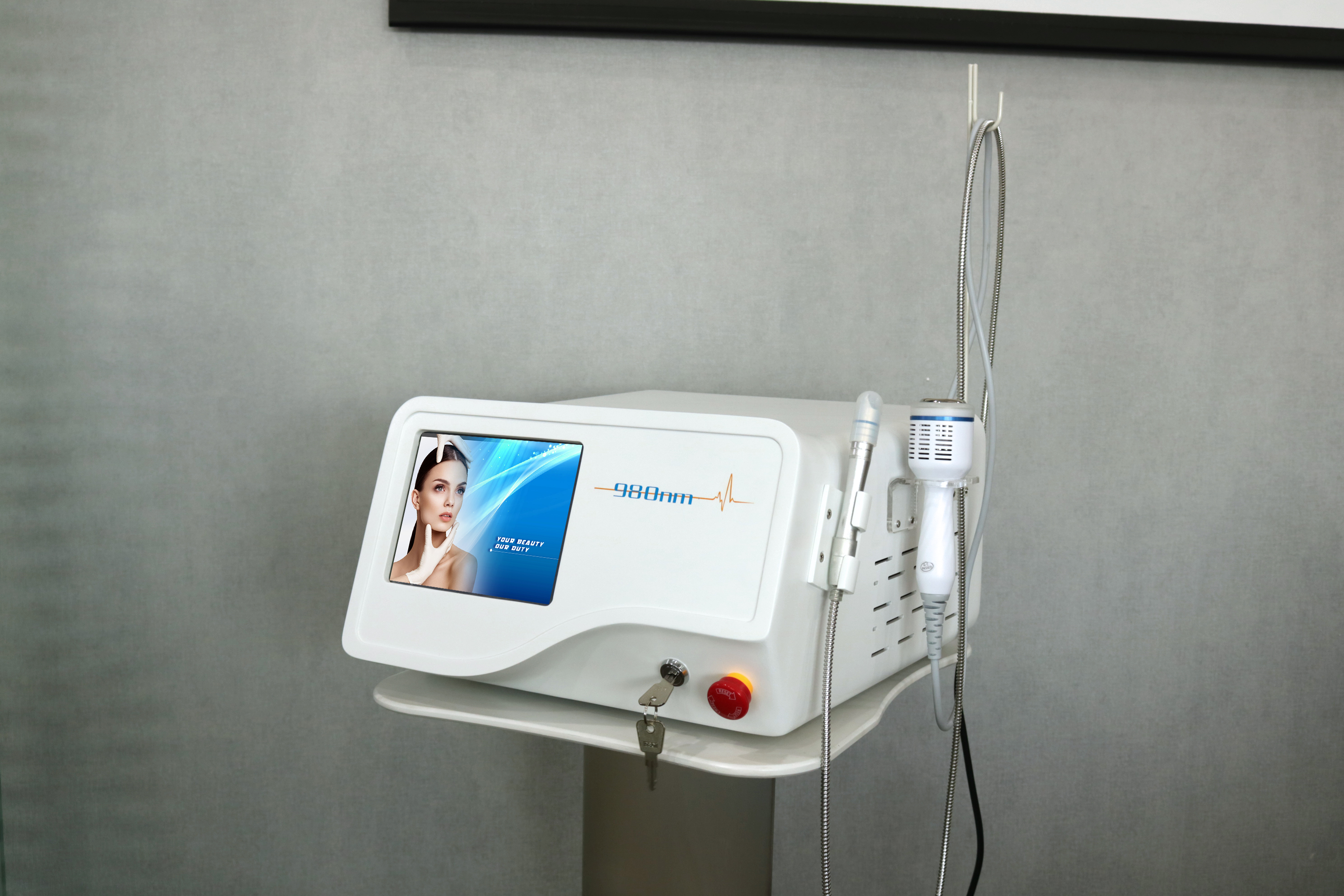 Newest 980nm diode laser machine Vascular Removal Spider Vein Removal for face and body