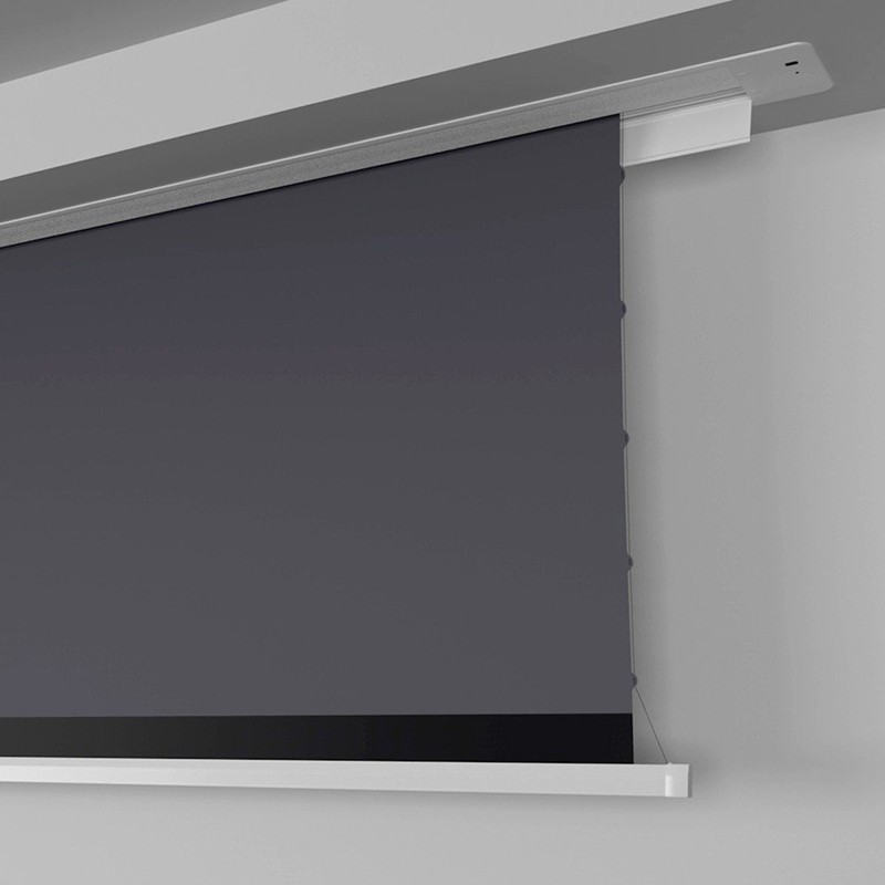 100" ~ 120" 16:9 Ceiling-Recessed Electric ALR Screen for Ultra Short Throw Projectors