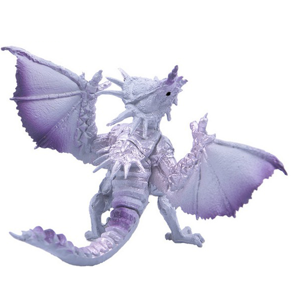 Finger Toys Action Diecast Colored Dragon Simulation Toys Action Figures Animals Model Collection 1Pcs 12cm Simulation Dragon Kid Adult Gift