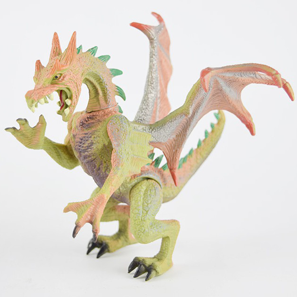 Finger Toys Action Diecast Colored Dragon Simulation Toys Action Figures Animals Model Collection 1Pcs 12cm Simulation Dragon Kid Adult Gift