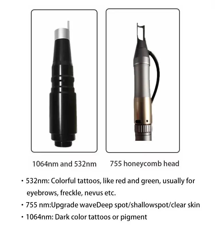 2023 Picosecond Pigmentation Removal Machine Laser Machine laser 1064nm/532nm 755nm Tattoo Remove Skin Whitening
