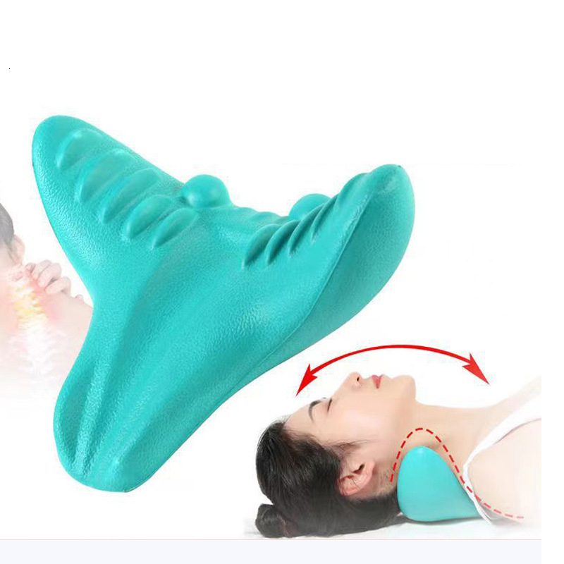 Back Massager Adjustable 4Level Neck Stretcher for Cervical Pain Relief and Shoulder Cracker Relaxer Muscle Massage Spine 230904