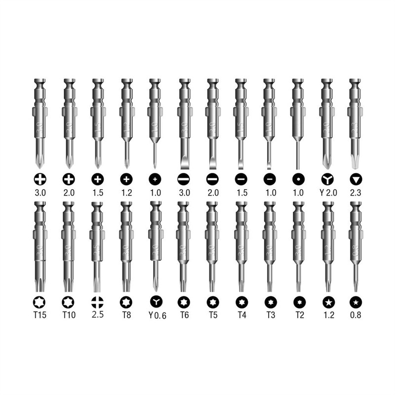 Multifunctional Repair Tool Sets 25 In 1 with Screwdriver Opener for Machine