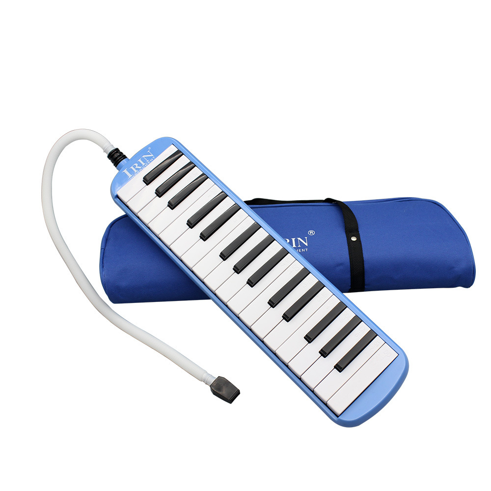 Piano Style Melodica With Box Organ Accordion Mouth Piece Blow Key Board 32 Key