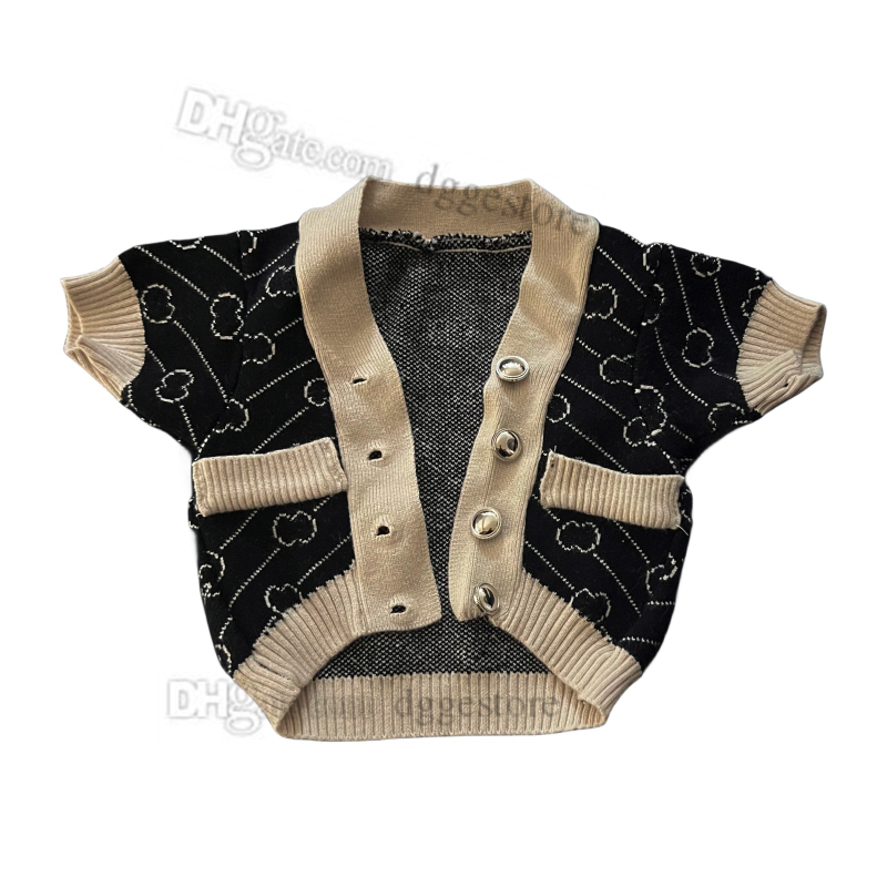 free shipping Designer Apparel Winter Dog Sweater with ic Letter Pattern Cable Knitted Pullover Puppy Warm Clothes Soft Thickening Pet Coats XL A824