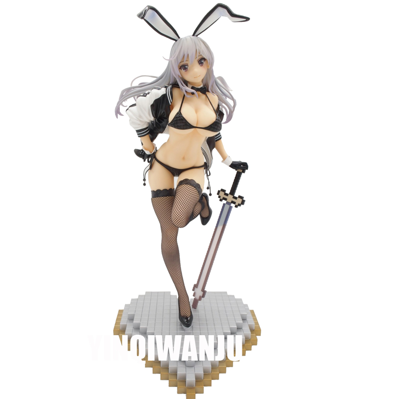 Finger Toys 30cm Anime SkyTube Mimi Usada illustration by Saitom 1/6 Girls PVC Action Figures Anime Bunny Gril figure Model Toys