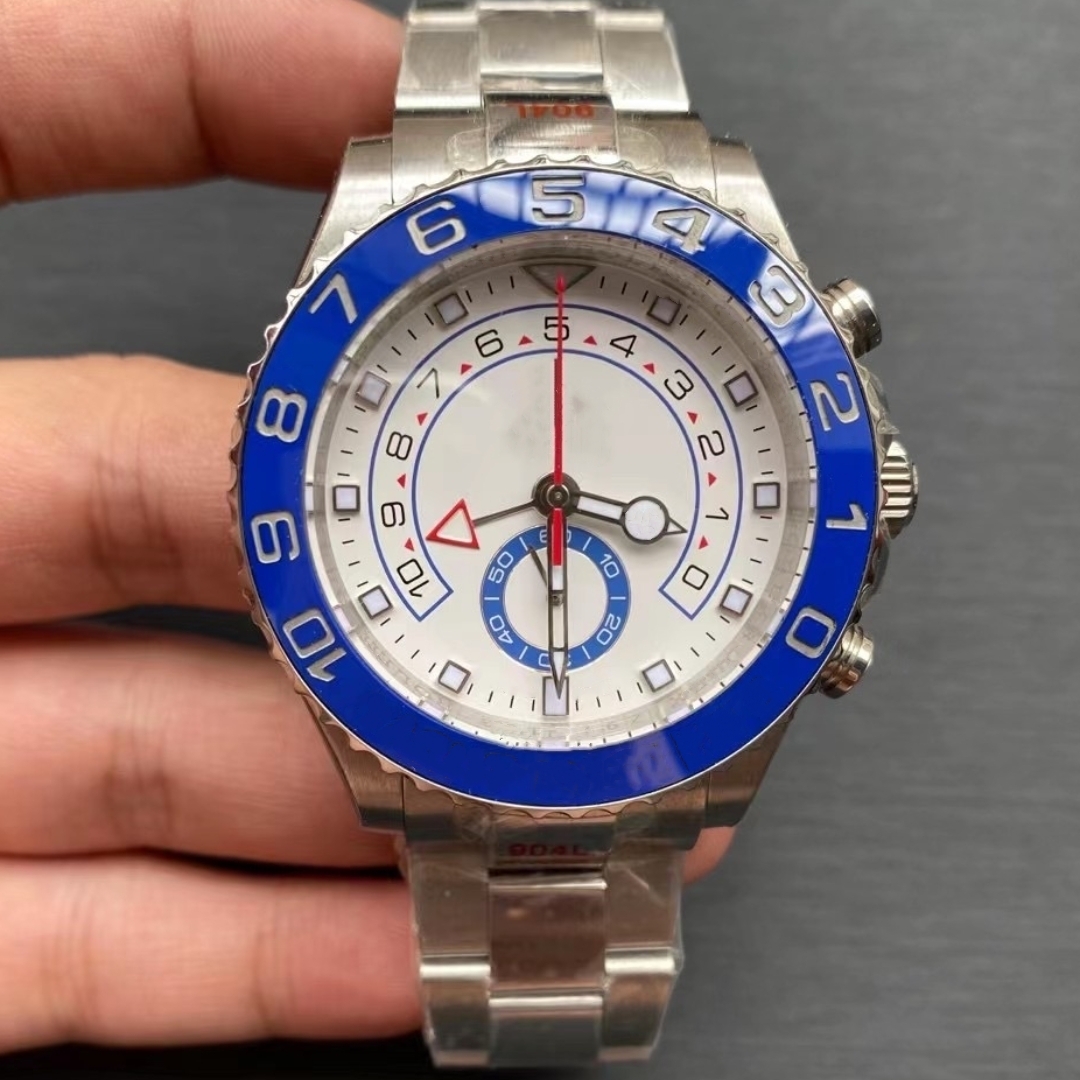 Mens Watch Top Quality Automatic Mechanical Watches 44mm Full Stainless Steel Ceramic Bezel DriveSmall circle pointer montre de luxe wristwatch AAAwatch