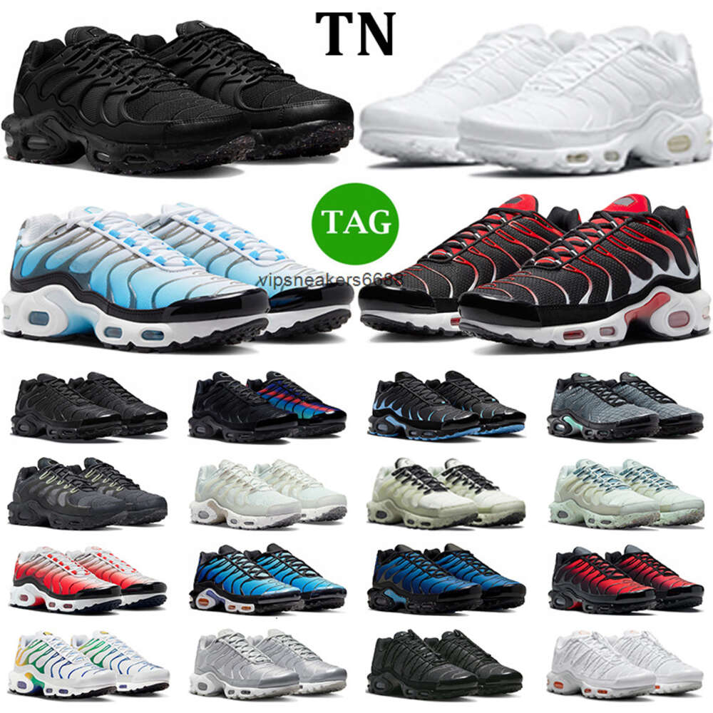 2023 tn plus 3 running shoes men women des chaussures tns terrascape black anthracite triple white unity university blue mens trainers sneakers sports