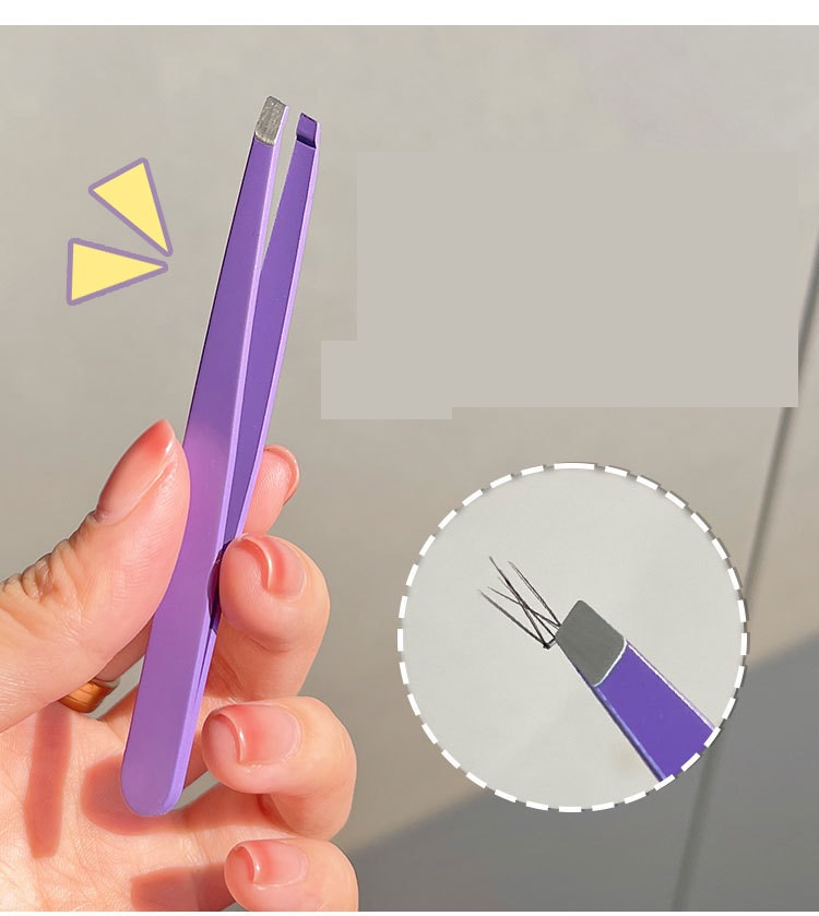 Makeup tool kits False eyelash glue tweezers set lashes clip eyelash glue tool Daily throwing lasting