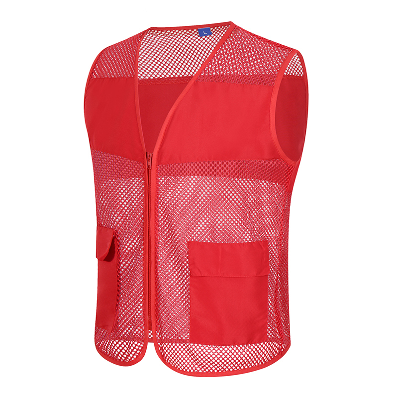 Men's Vests Outdoor Men Multi Pocket Baggy Vest Summer Men Casual Thin Mesh Shooting Work Outerwear Sleeveless Jacket With Many Pockets 230904