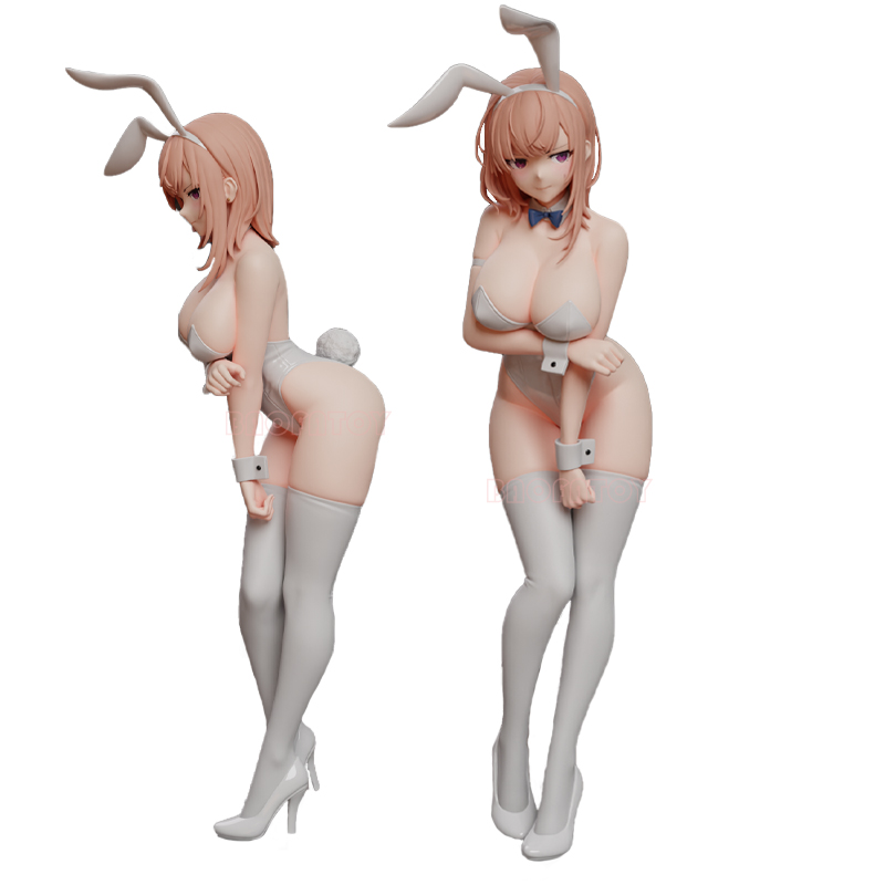 Finger Toys 23cm SkyTube Astrum Design Anime Figure White Bunny Girl Action Figure Mai Sakurajima Bunny Figure Collectible Model Doll Toys