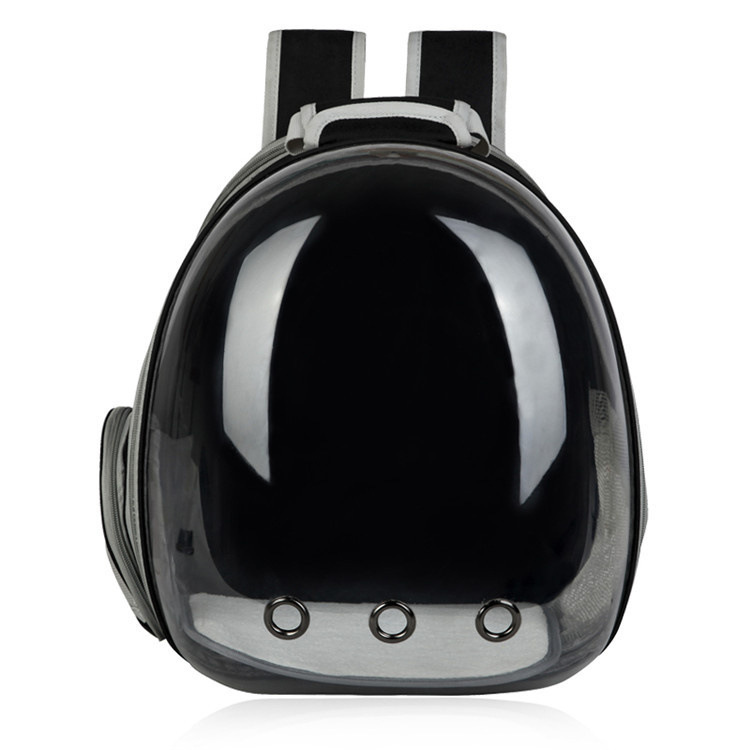 yuexuan front expandable cat dog backpack carrier fit up to 20 lbs space capsule bubble window pet carrier backpack for large fat cat and small puppy