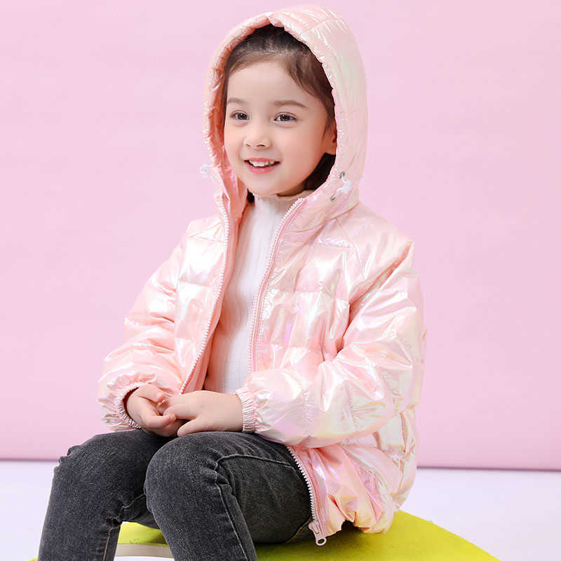 Down Coat Autumn Baby toddlers Warm Down Cotton Jackets Hooded Coats Children's Jacket Kids Clothes Girl Winter Boy Outerwear 1-8Y R230905