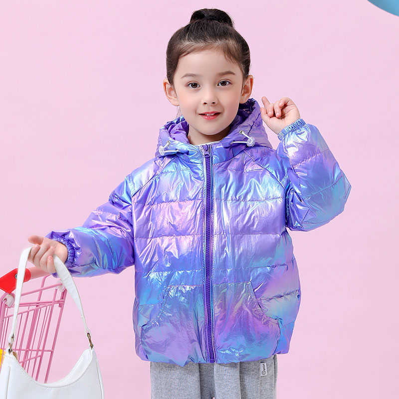 Down Coat Autumn Baby toddlers Warm Down Cotton Jackets Hooded Coats Children's Jacket Kids Clothes Girl Winter Boy Outerwear 1-8Y R230905