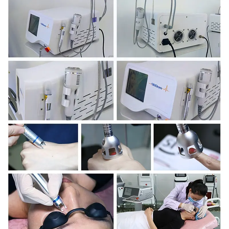 Newest 980nm diode laser machine Vascular Removal Spider Vein Removal for face and body