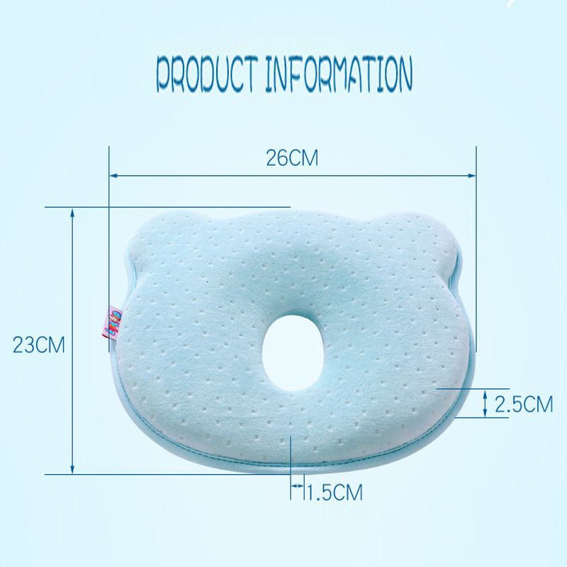 Pillows Baby Pillow Memory Foam born Baby Breathable Shaping Pillows To Prevent Head Ergonomic 230905