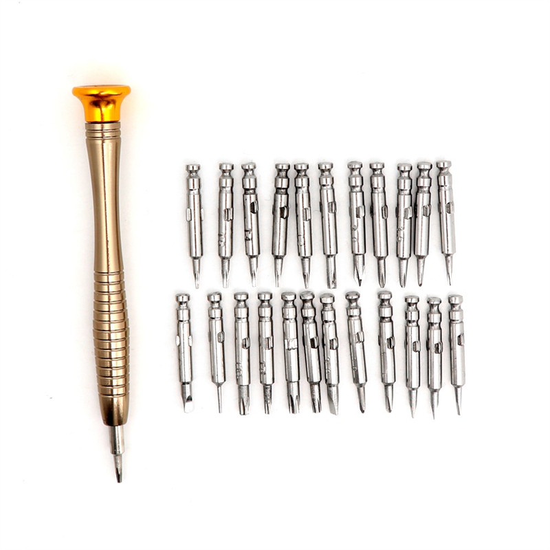 Multifunctional Repair Tool Sets 25 In 1 with Screwdriver Opener for Machine