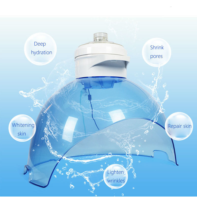 Face Care Devices Upgrade Hydrogen Oxygen Mask With LED 3 Color Steamer Hydrogen Water Machine Oxygen Jet Peel Machine LED Pon Light 230904