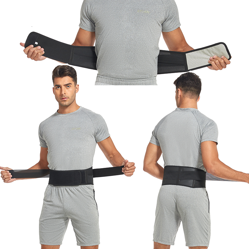 Slimming Belt Adjustable Self-Heating Magnetic Therapy Waist Belt Lumbar Support Back Waist Brace Faja Lumbar Men Women Waist Pain Relief 230904