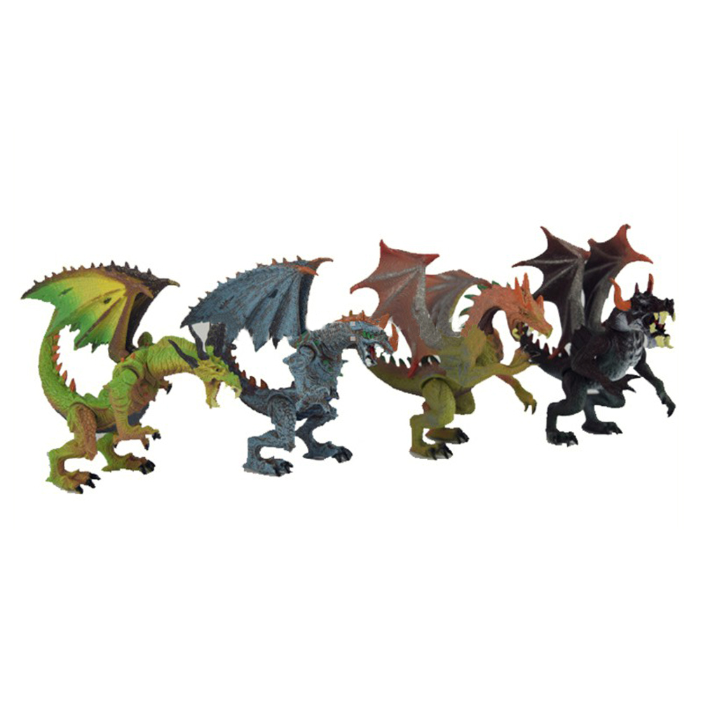 Finger Toys Action Diecast Colored Dragon Simulation Toys Action Figures Animals Model Collection 1Pcs 12cm Simulation Dragon Kid Adult Gift