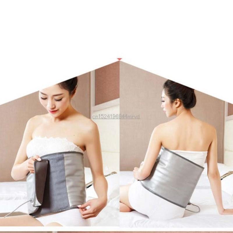 Back Massager Far infrared Waist Trimmer Exercise Belly Belt Slimming Burn Fat Sauna Weight Loss fat shaping burning abdomen reduce belly 230904