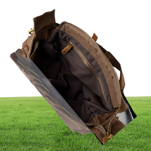 I AM LEGEND Will Smith Bag Canvas + Genuine leather Messenger Bags Men Shoulder Crossbody Casual Bags M318