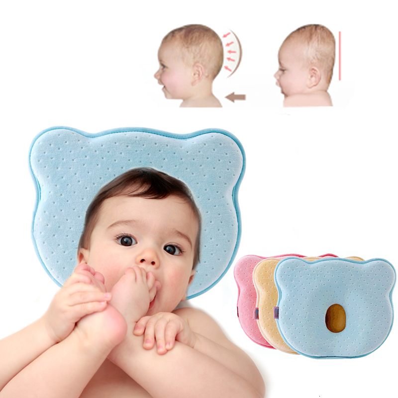 Pillows Baby Pillow Memory Foam born Baby Breathable Shaping Pillows To Prevent Head Ergonomic 230905