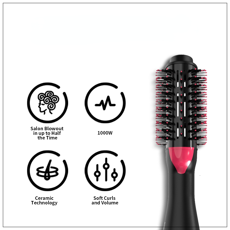 Hair Dryers Air Brush 3 IN 1 OneStep Dryer And Volumizer Styler and Blow Professional 1000W 230904