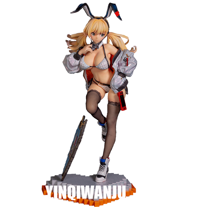 Finger Toys 30cm Anime SkyTube Mimi Usada illustration by Saitom 1/6 Girls PVC Action Figures Anime Bunny Gril figure Model Toys