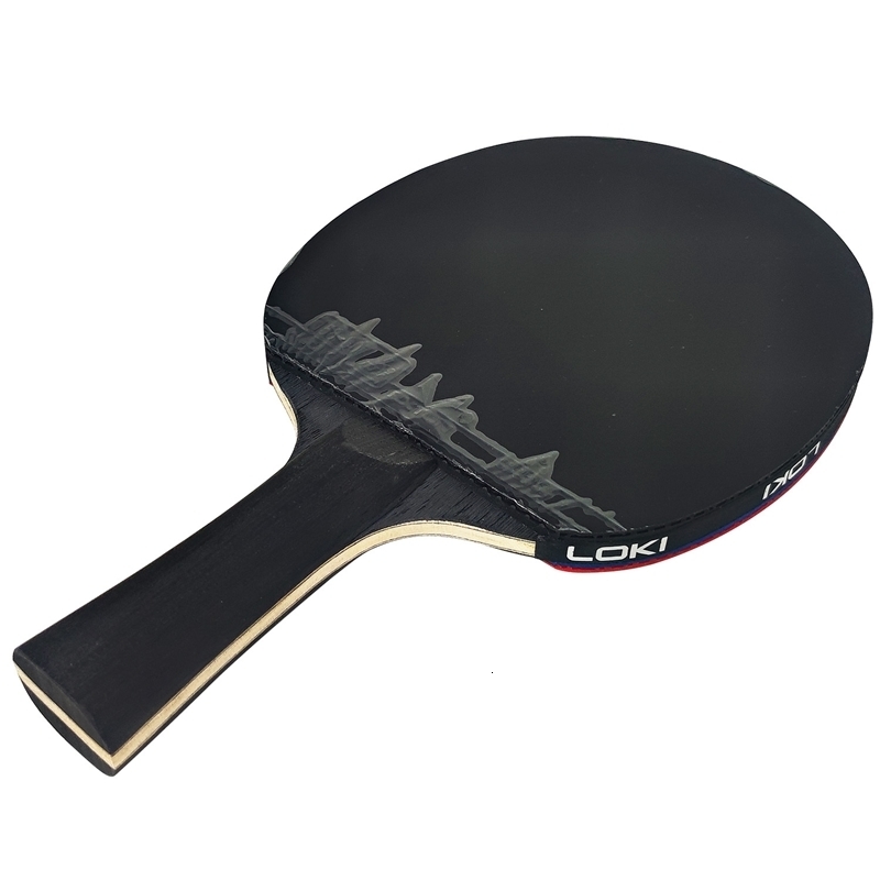 Table Tennis Raquets Loki ESeries Racket Professional Carbon Blade Ping Pong Paddle High Elastic Rubber 230904 - view 6