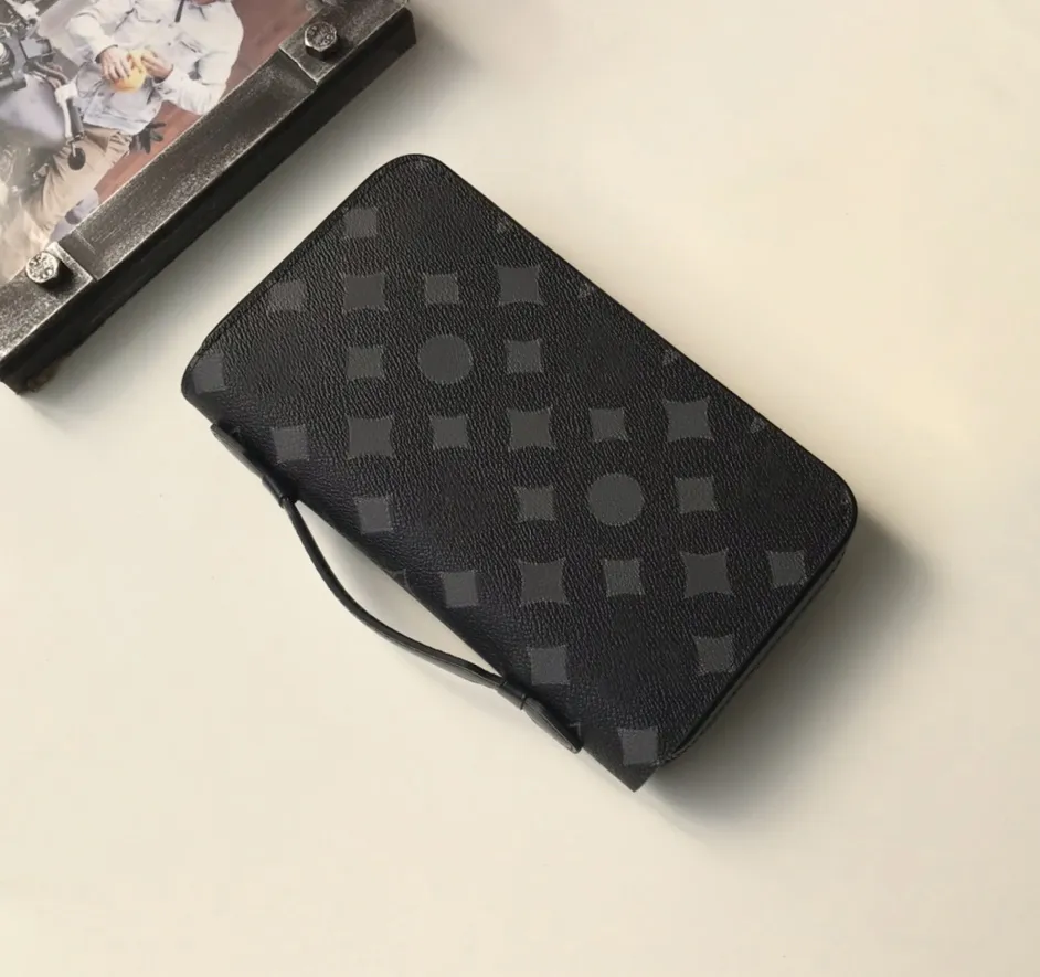 Fashion designer clutch bags purses mens womens wedding leather wallets Highs quality flower letter handbags Zipper Size XL card holder mini evening bag